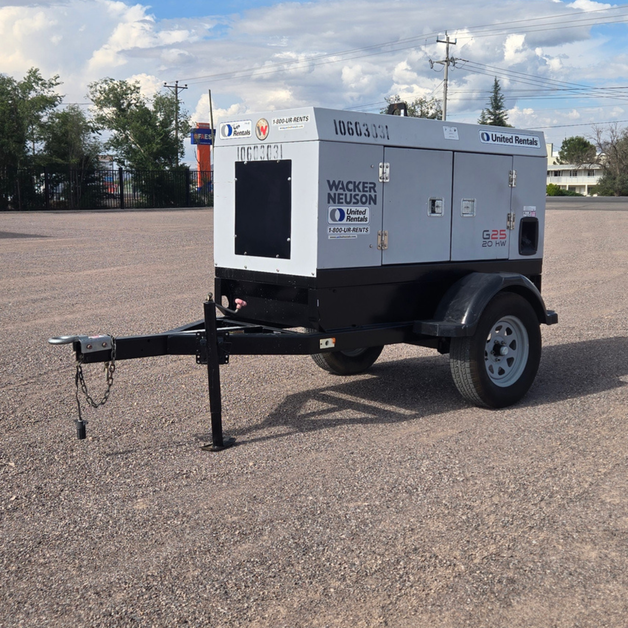 2017 WACKER NEUSON 25 KVA