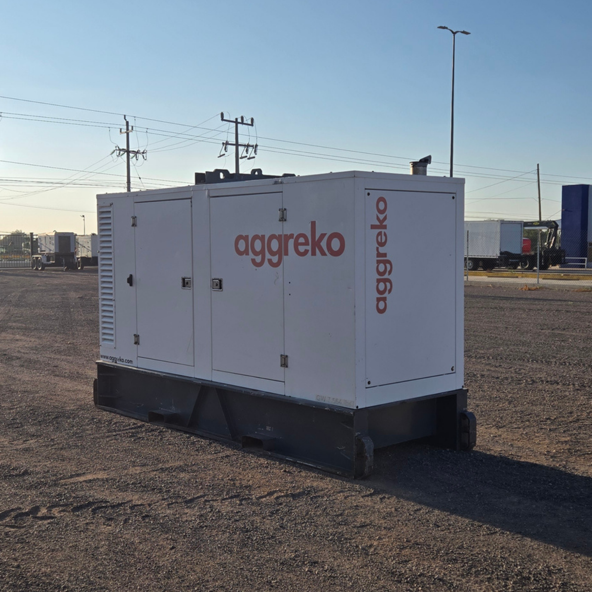 AGGREKO 180 KVA 2009