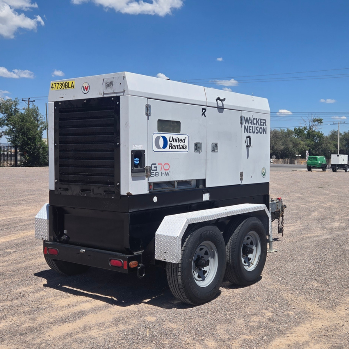 2017 WACKER NEUSON 70 KVA